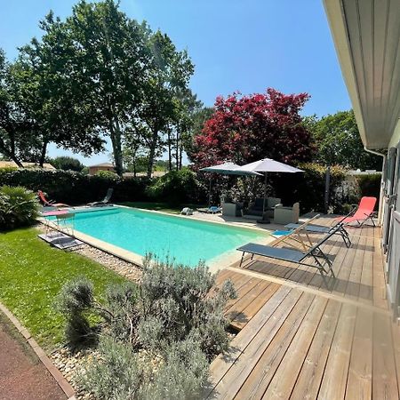Villa Avec Piscine Andernos Les Bains Luaran gambar