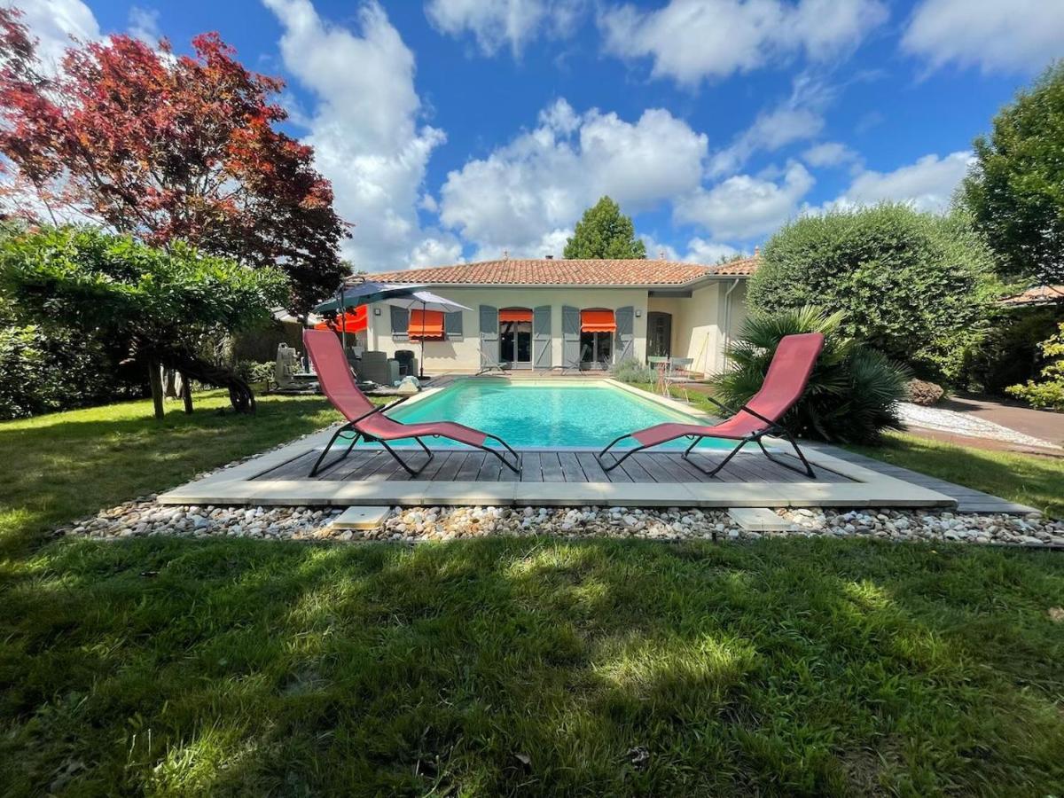 Villa Avec Piscine Andernos Les Bains Luaran gambar