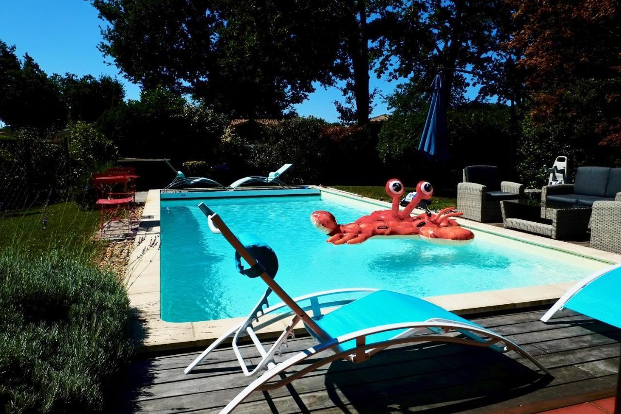 Villa Avec Piscine Andernos Les Bains Luaran gambar